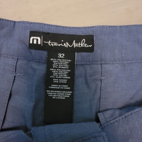 Travis Mathew Navy Golf Shorts - Picture 4 of 5